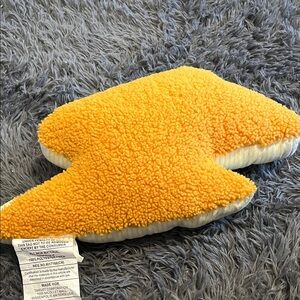 Pillowfort Yellow and White Decorative Pillow